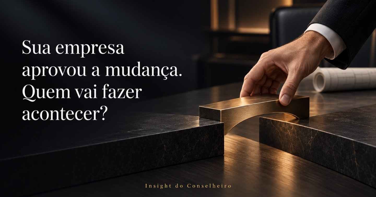 Capa da edição: Como destravar a implantação de mudanças na sua empresa