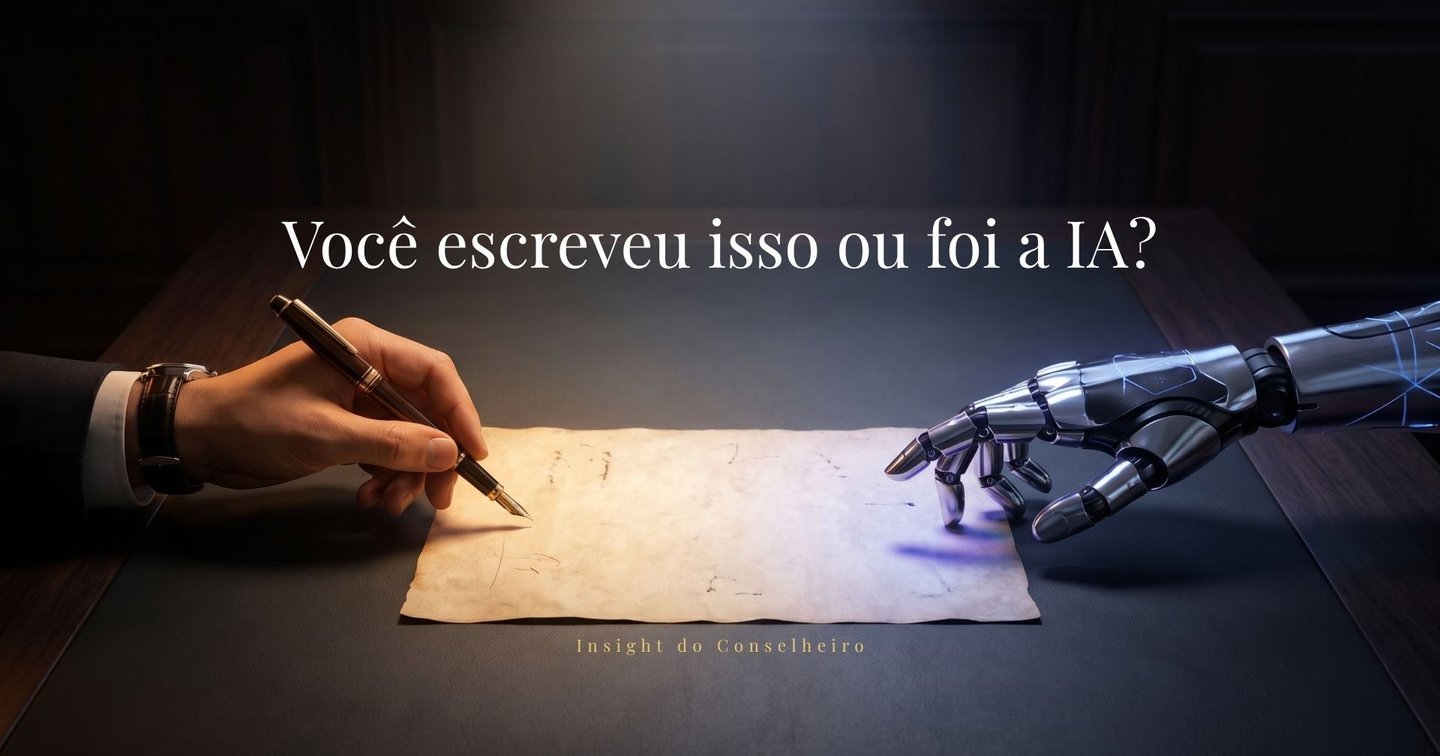 Capa da edição: Como usar IA sem perder autoria e critério no trabalho